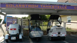 Solarstromtankstelle in Neuenburg am Rhein
